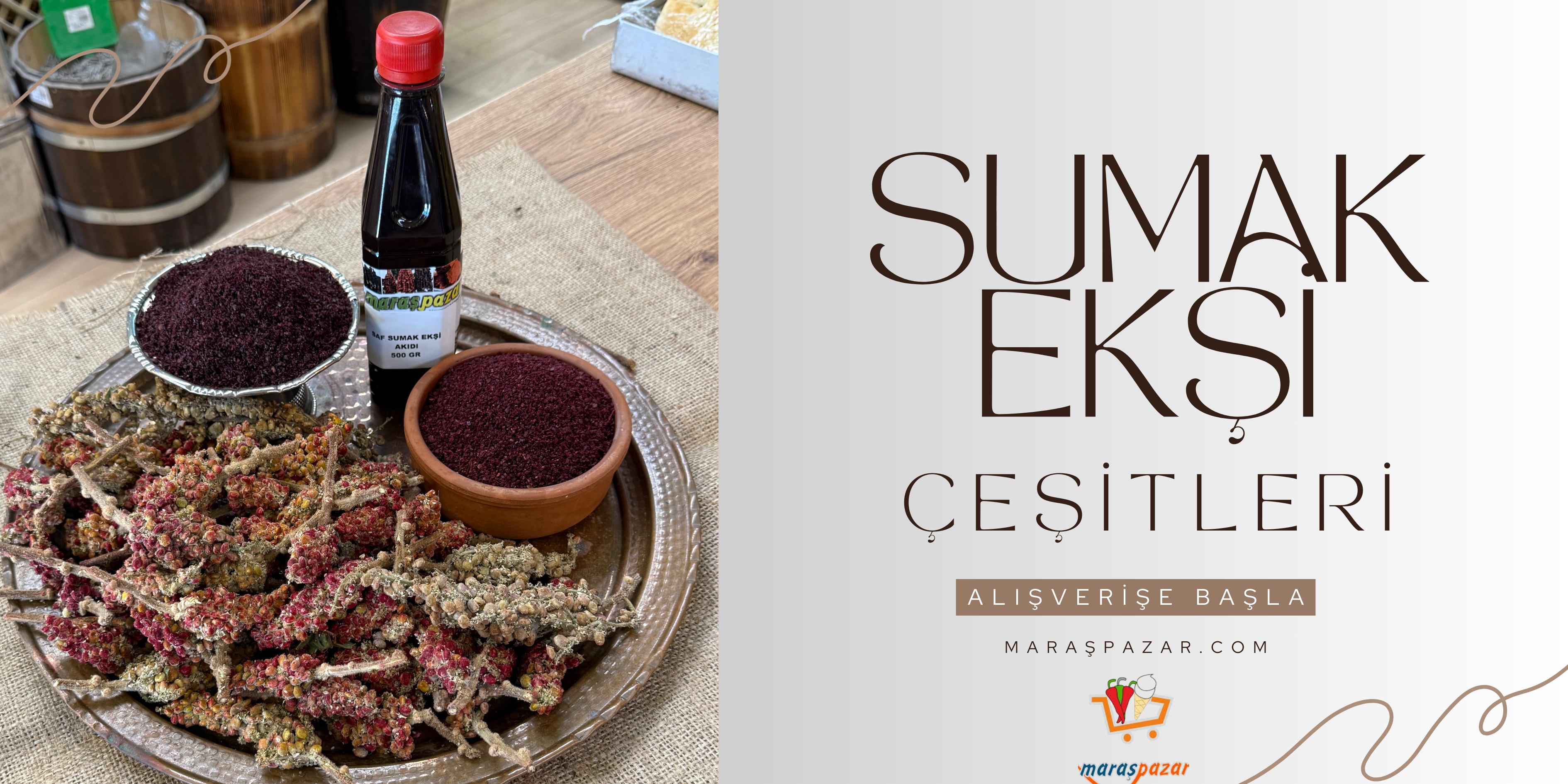 Maraşpazar.com Sumak Ekşi, doğal ve katkısız, salatalar ve yemeklerde kullanıma uygun"  alt="Maraşpa