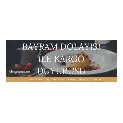 Kurban Bayramına İlişkin Kargo Bilgilendirmesi