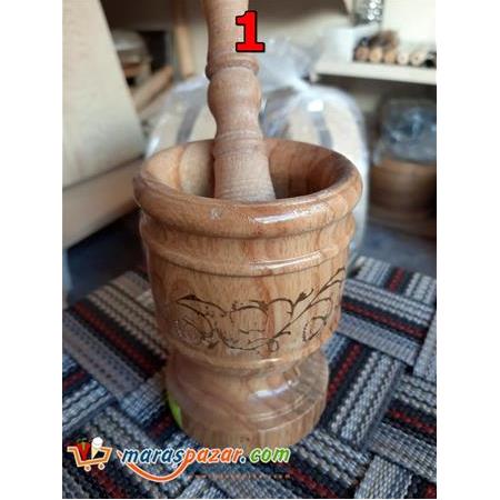 Doğal Ahşap Havan