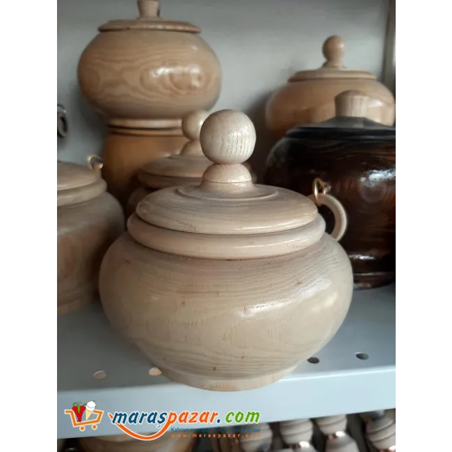 Doğal Ahşap Şekerdenlik
