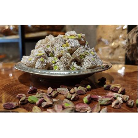 Fıstıklı  Çifte Kavrulmuş Lokum (250 gr)