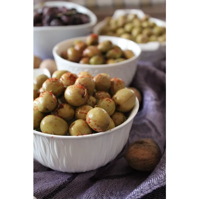 Yerli Maraş Çizik Zeytin (1 kg)