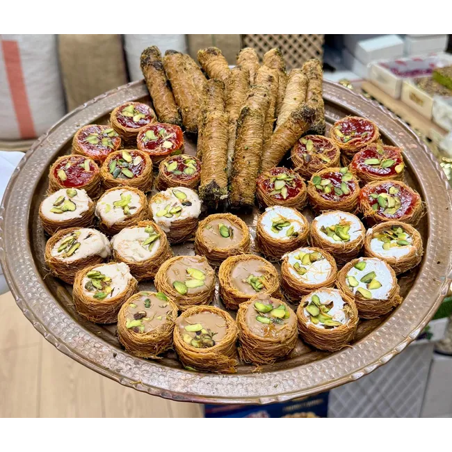 Kadayıflı Bülbül Yuvası ( lotuslu-narlı-çıkolatalı) 500 gr